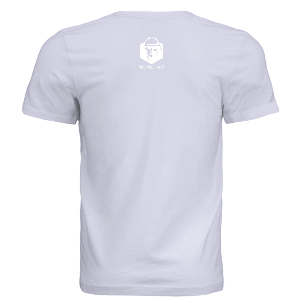 Dark Lavender Triblend - BACK