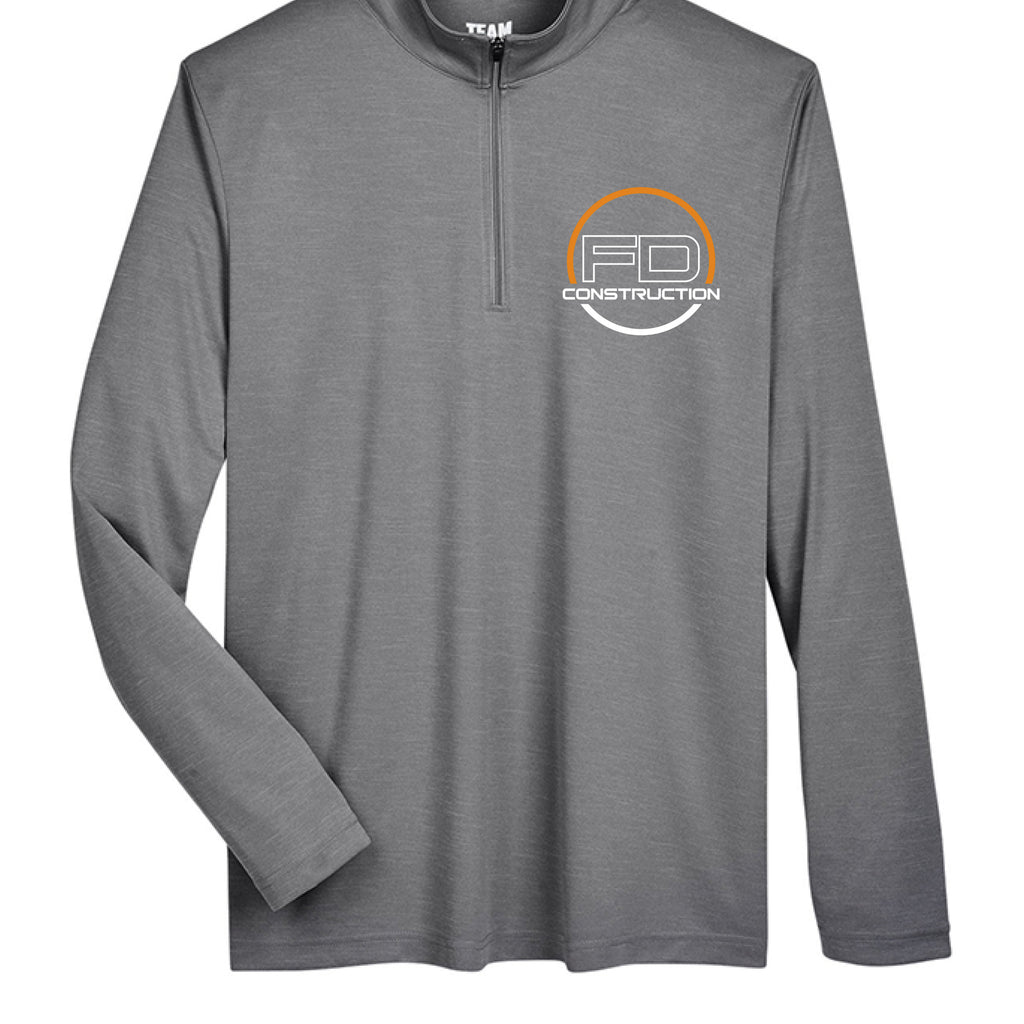 DK GREY HEATHER - FRONT