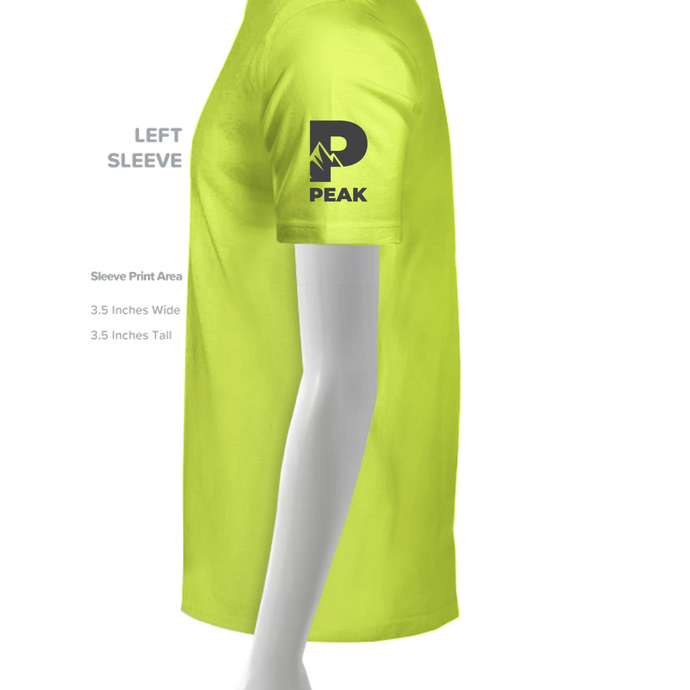 BRIGHT YELLOW - SS600 - SLEEVE_LEFT