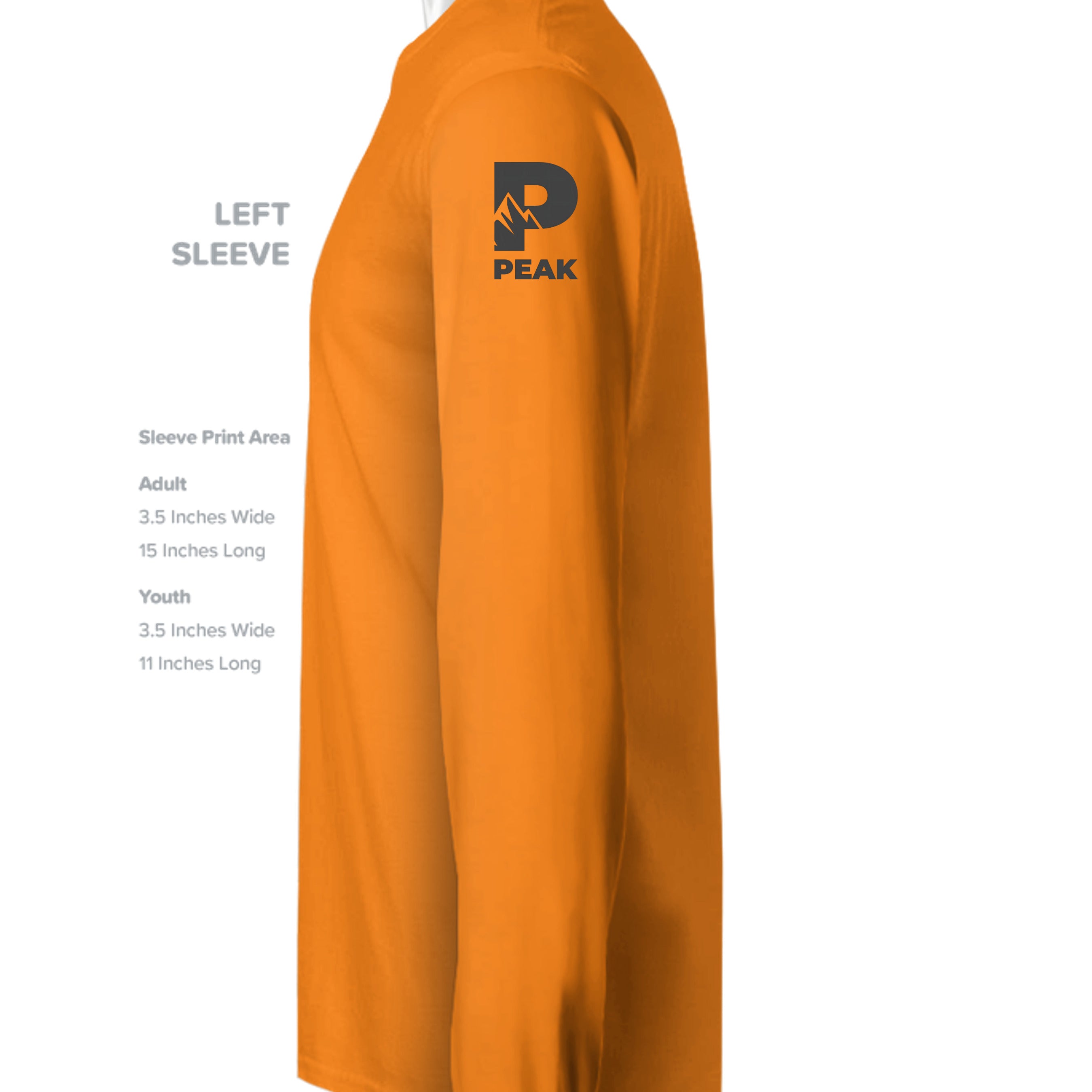 SAFETY ORANGE - N3165 - SLEEVE_LEFT