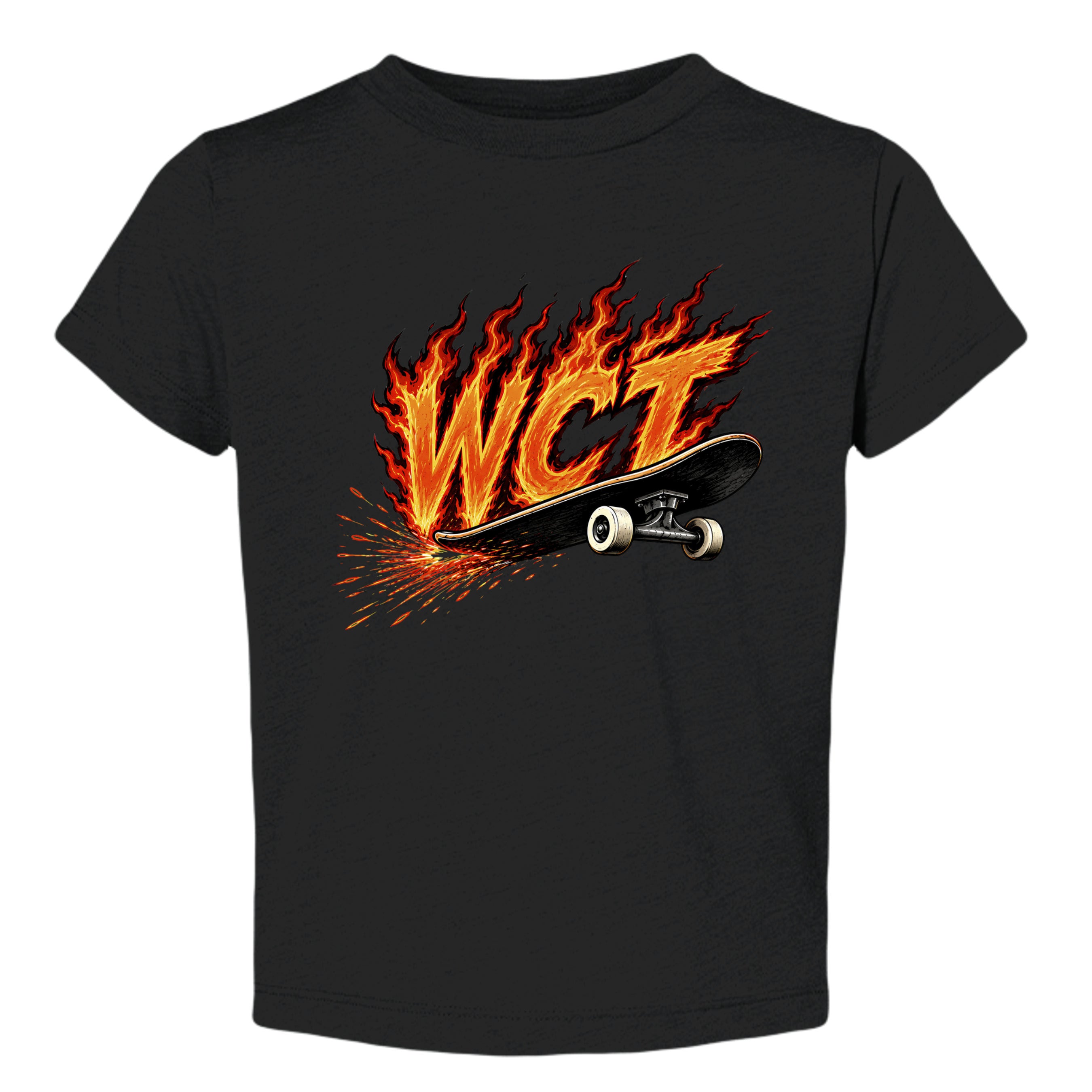 Solid Black Triblend - 3413T - FRONT